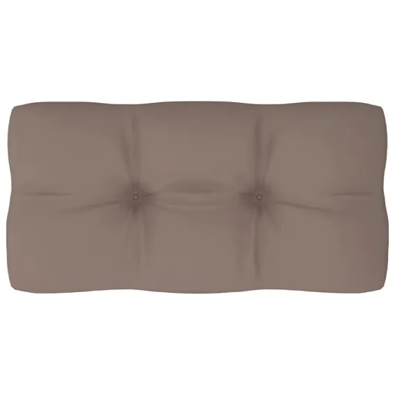 Palettensofa-Kissen Taupe 80x40x10 cm